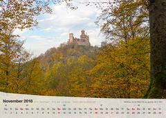 Kalender Thüringer Landschaften 2018 November