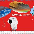 Kalenderblatt "" April "" 2013 !!!