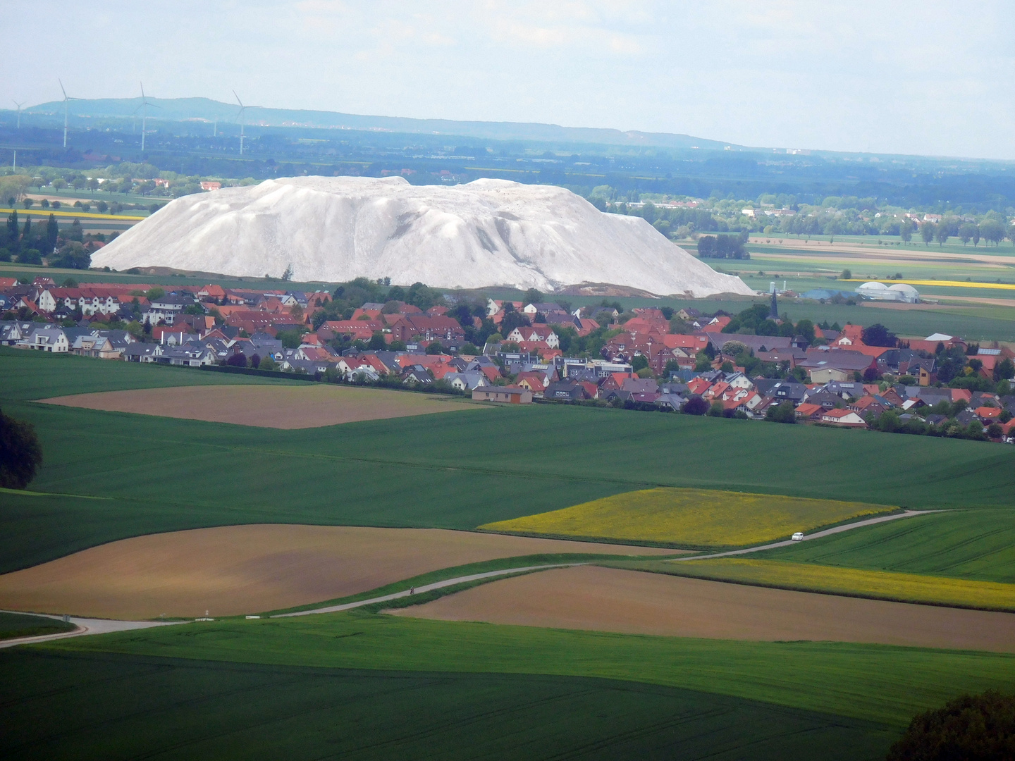 Kali-Abraumhalde bei Giesen Hildesheim