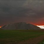 Kaliberg im Sonnenuntergang