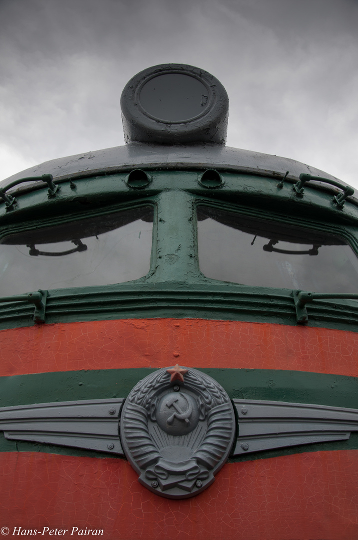 Kaliningrad - Eisenbahnmuseum am dortigen Bahnhof