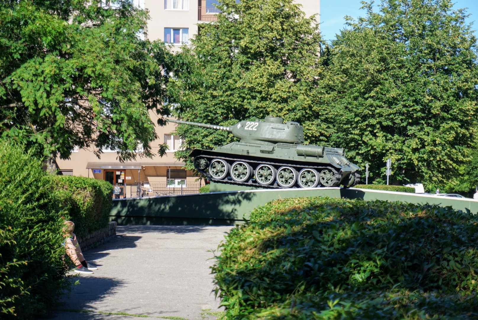 Kaliningrad..Panzer im Zentrum