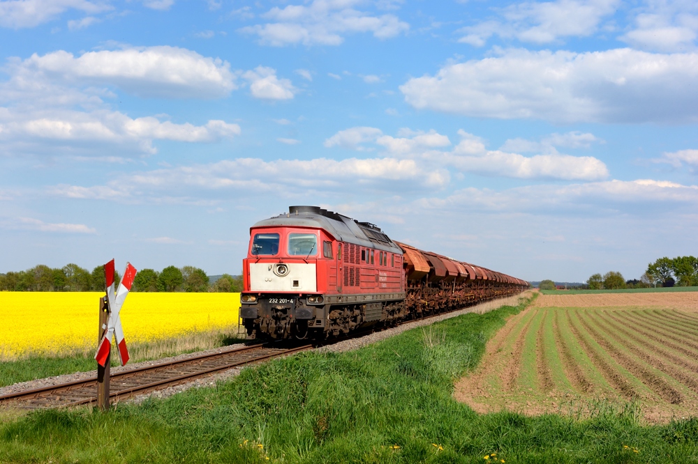 Kaliverkehr auf der OHE