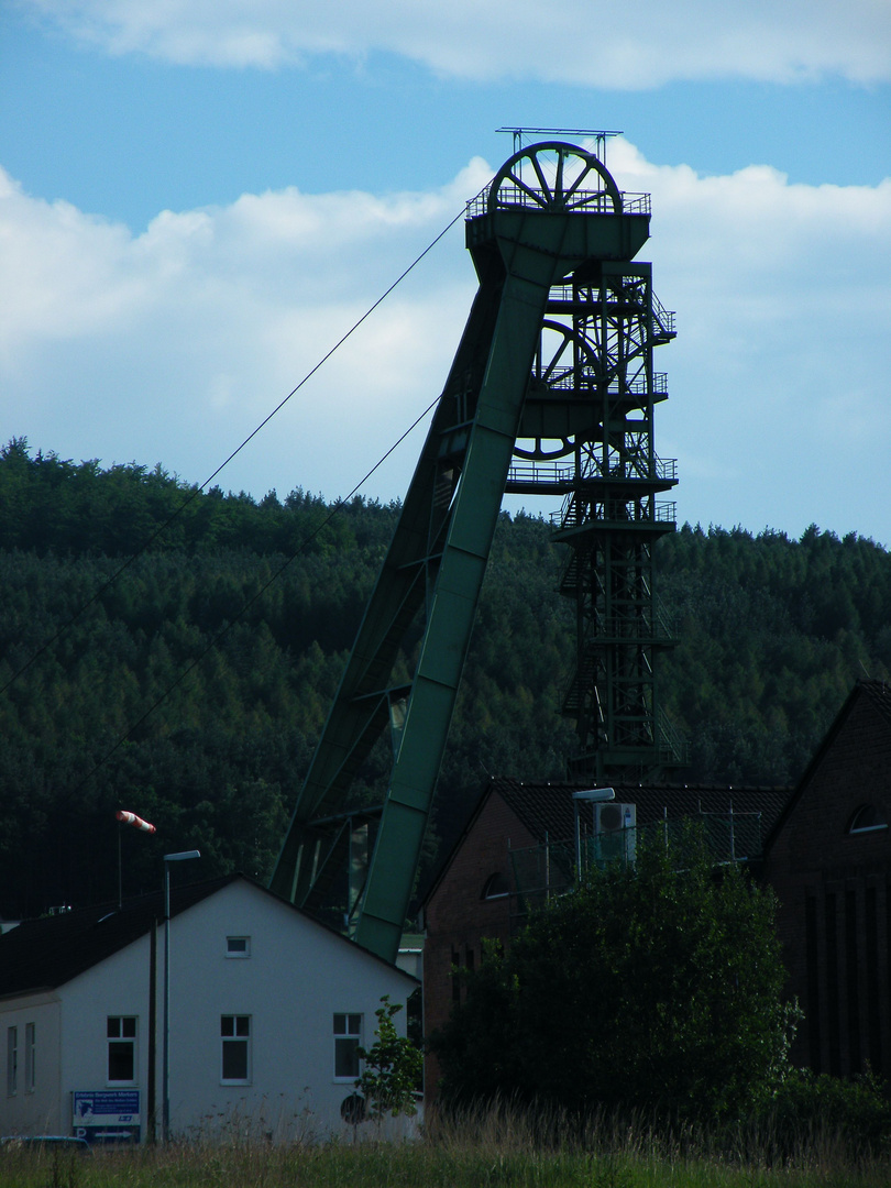 Kaliwerk Merkers Schacht Kaiseroda  2 Foto Bild 