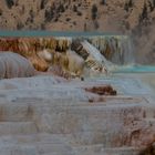 Kalk Terrassen im Yellowstones Nationalpark 