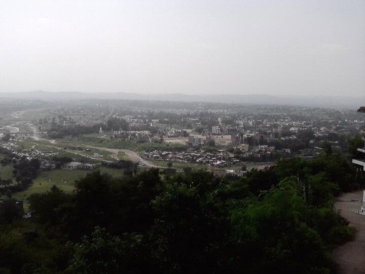 Kalka city From balaji Temple