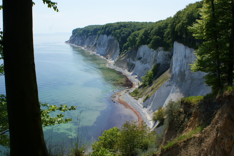 Kalkfelsenküste auf Rügen