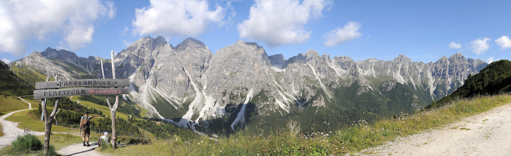 Kalkkögel von Süden