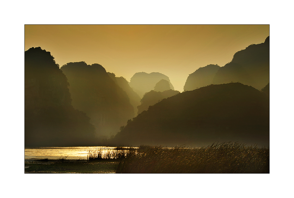 Kalksteinberge bei Ninh Binh