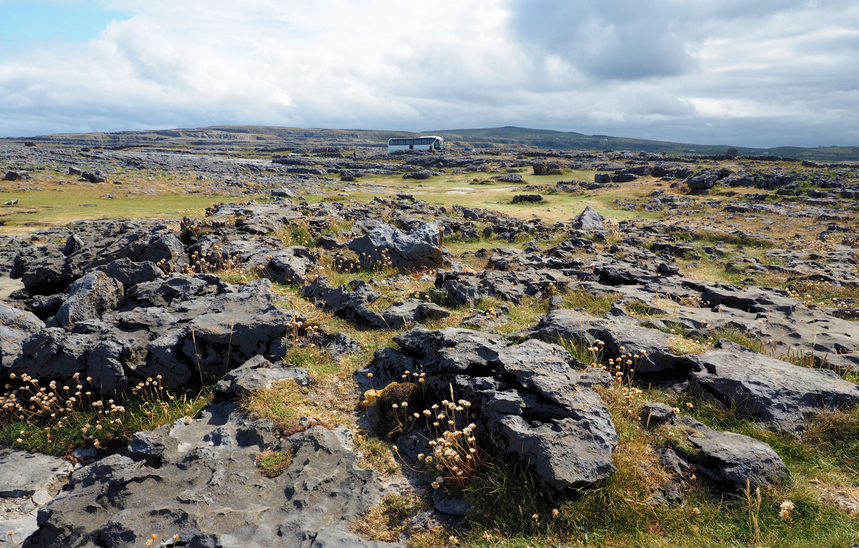 Kalksteingebiet der Burrenregion...