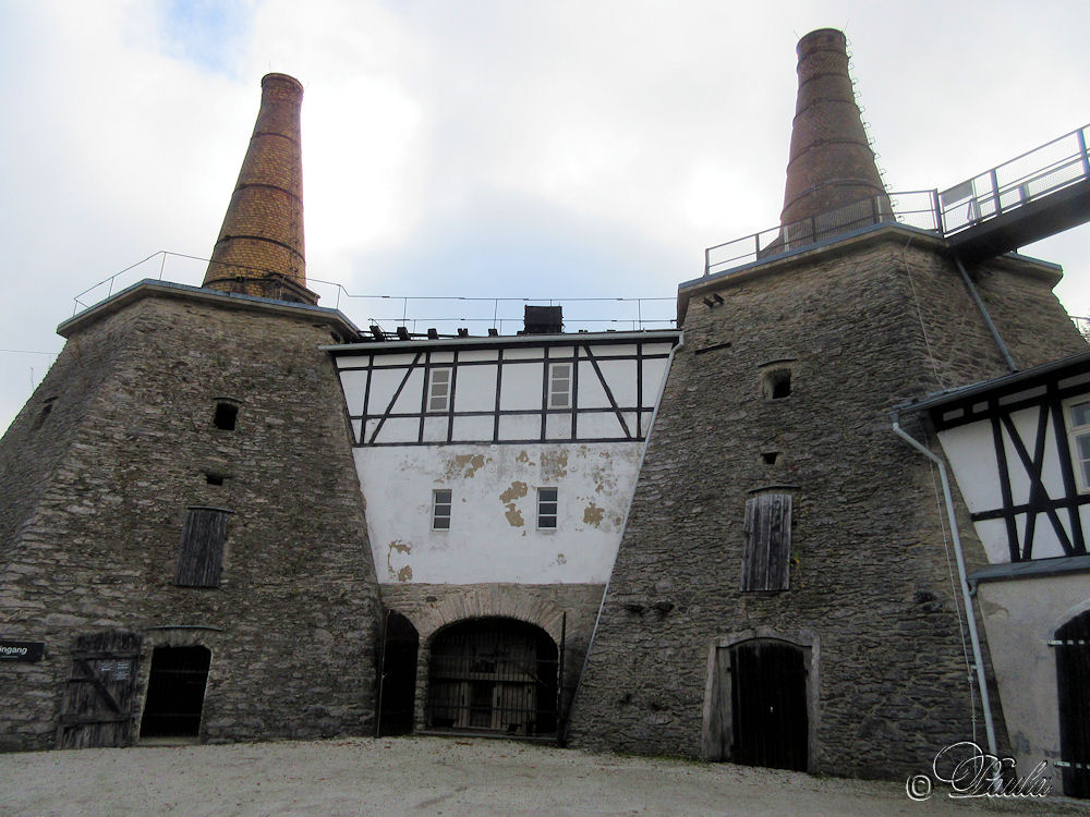 Kalkwerk in Lengefeld Erzgebirge