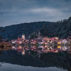 Kallmünz:  Abends im Zwielicht.