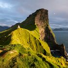 Kallur on the northern Faroe island Kalsoy