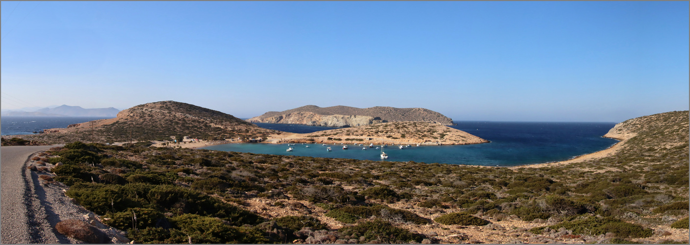 Kalotaritissa Beach auf Amorgos