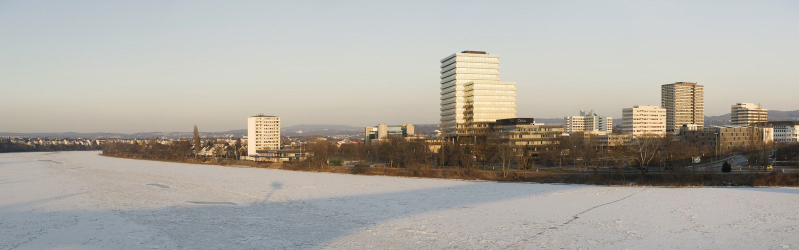 Kalt ist es im Koblenzer Verwaltungszentrum...