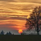 Kalt war es um 7 Uhr 51, aber fantastisch hat der Tag heute am 21.11.18 vor der Haustür begonnen.