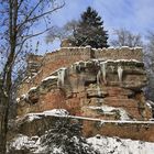 Kalte Mittelalterschönheit (Burg Diemerstein)