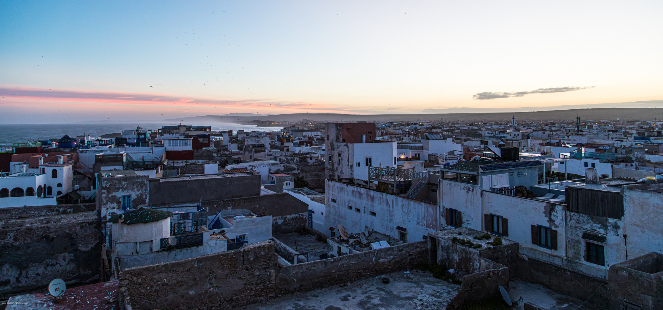 kalte Morgenstunde in Essaouira