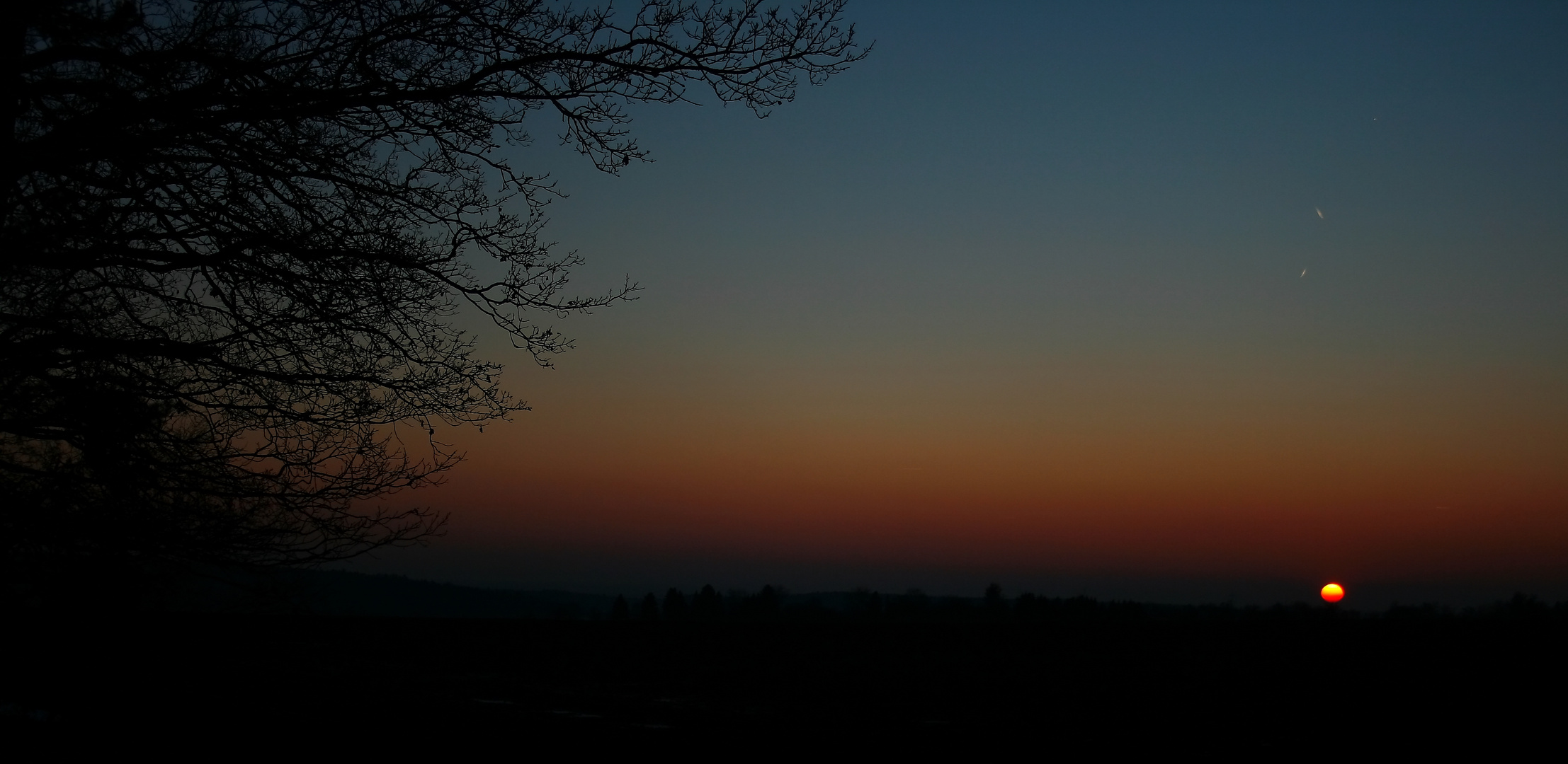 Kalte Nacht im Januar