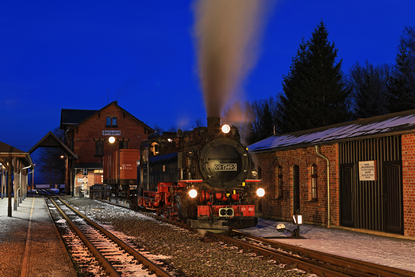 kalte Nächte im Zittauer Gebirge 05