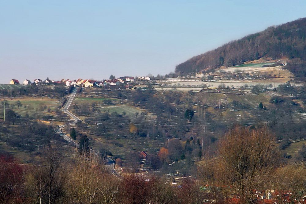 kalter aber sonniger Sonntagnachmittag