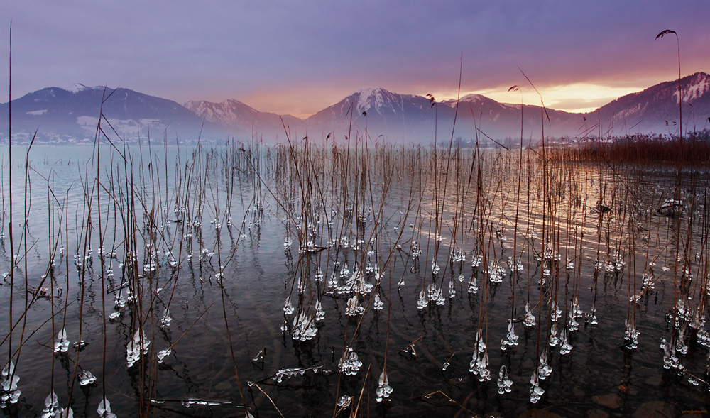 Kalter Morgen am Tegernsee