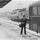 Kalter Winter - Tübingen Hbf - 1978