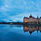 kalter Winterabend in Moritzburg