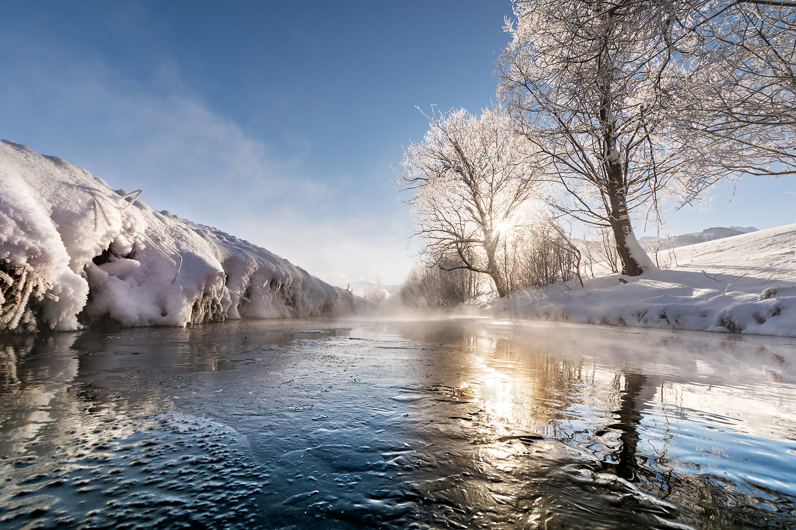 Kalter Wintermorgen 