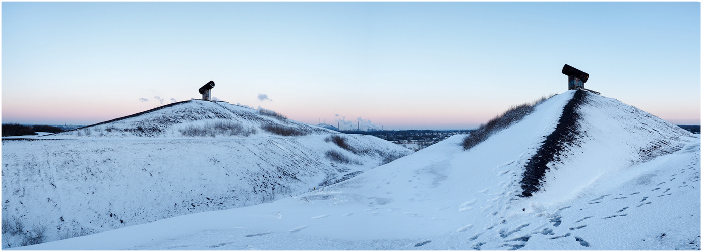 Kalter Wintermorgen tief im Westen