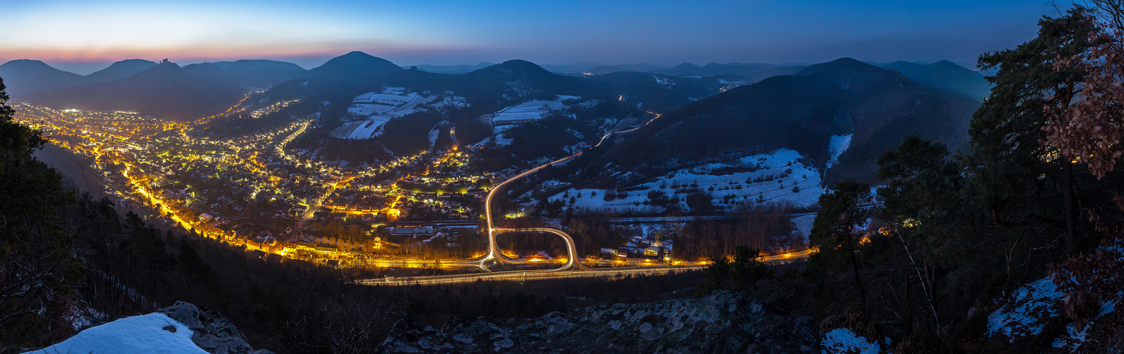 Kalter Wintertag im Queichtal