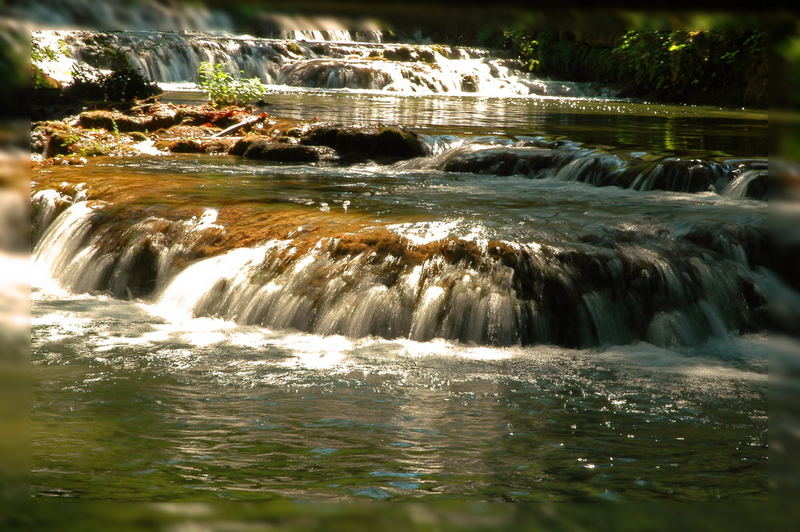 kaltes klares wasser ...