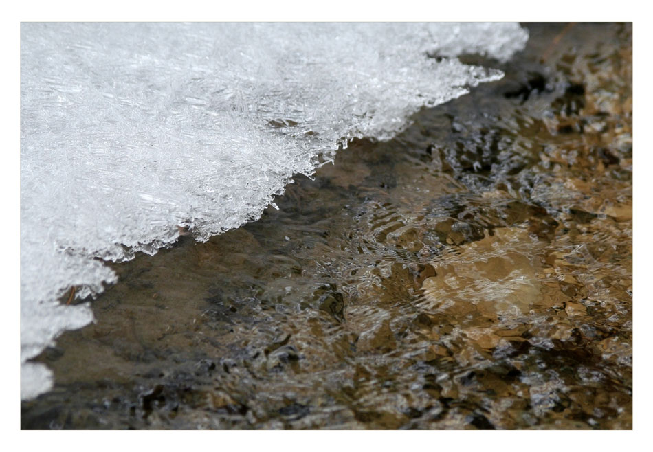 kaltes, klares Wasser...