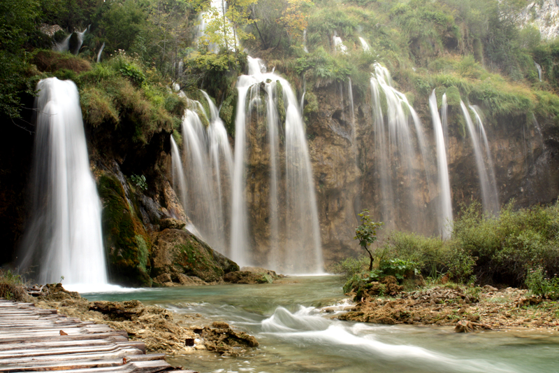 kaltes klares Wasser