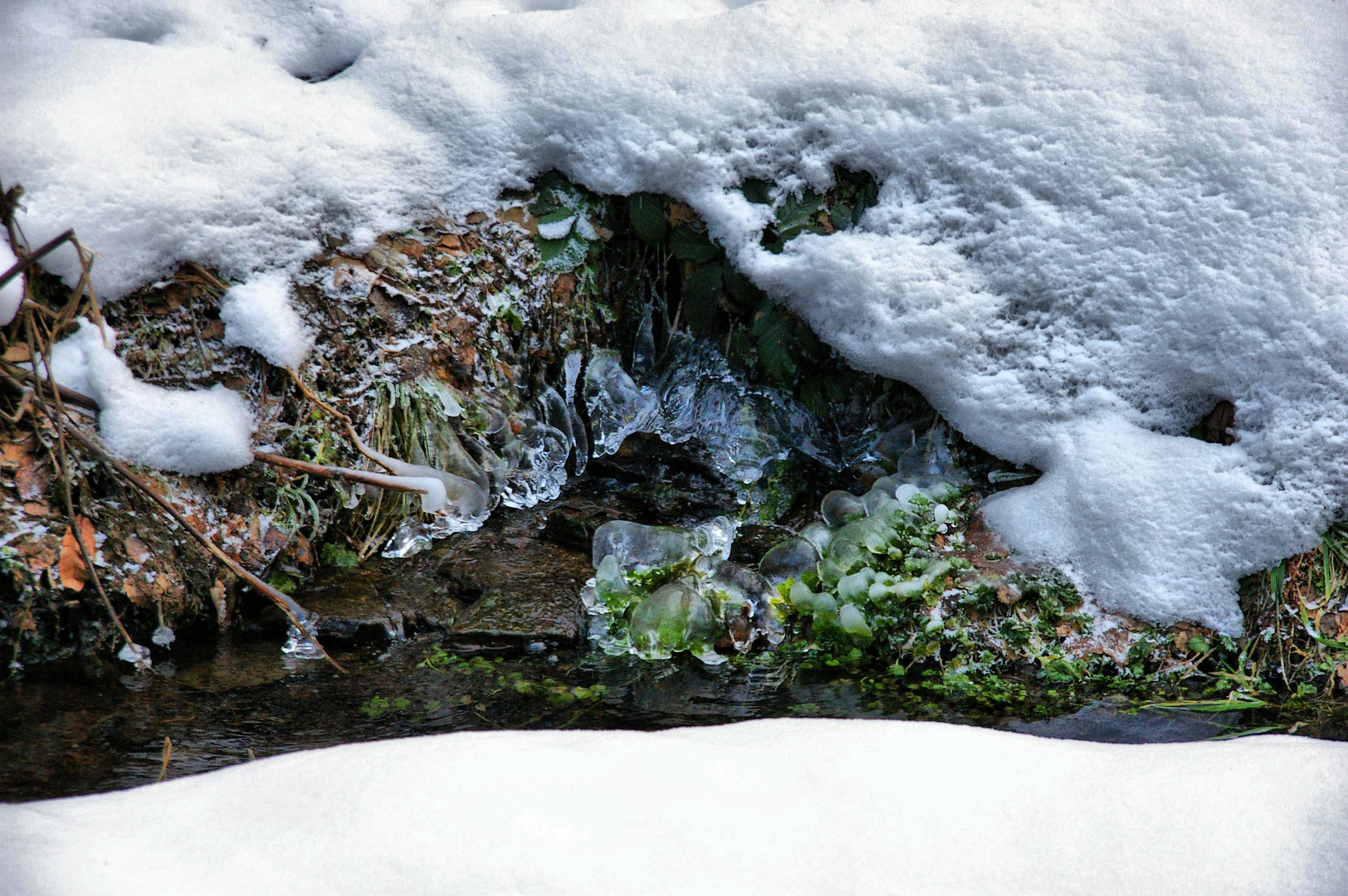 kaltes klares Wasser...