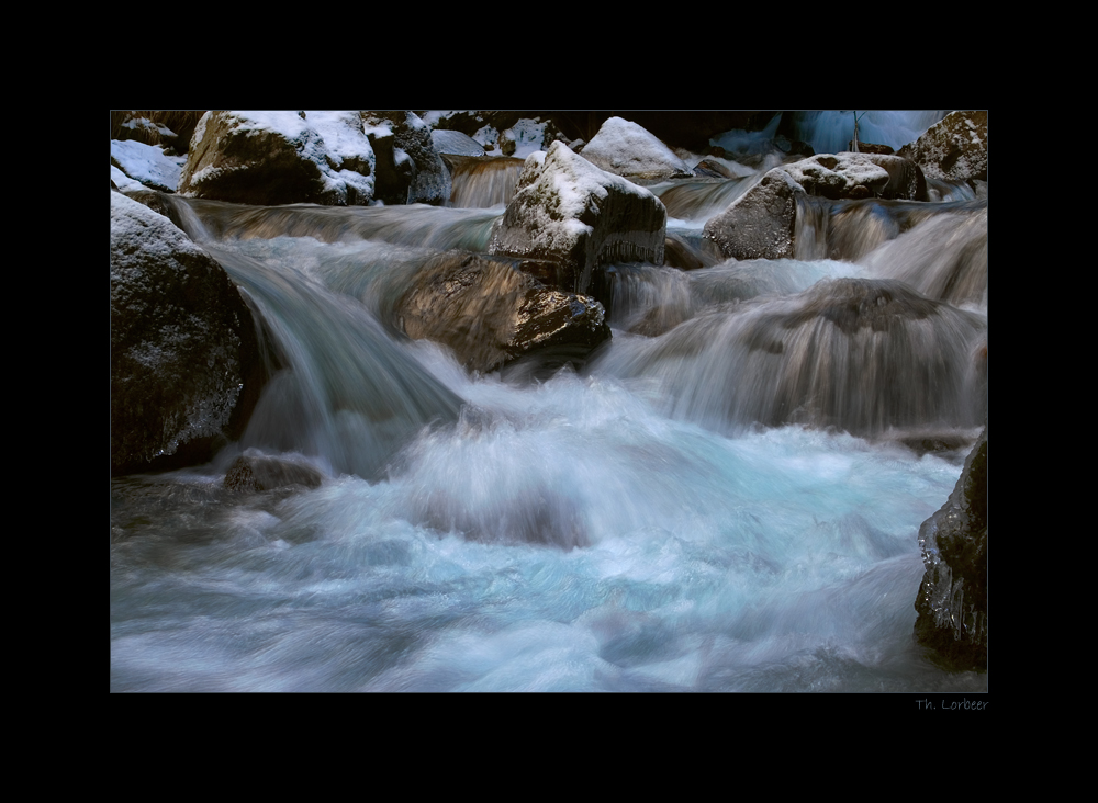 kaltes, klares Wasser