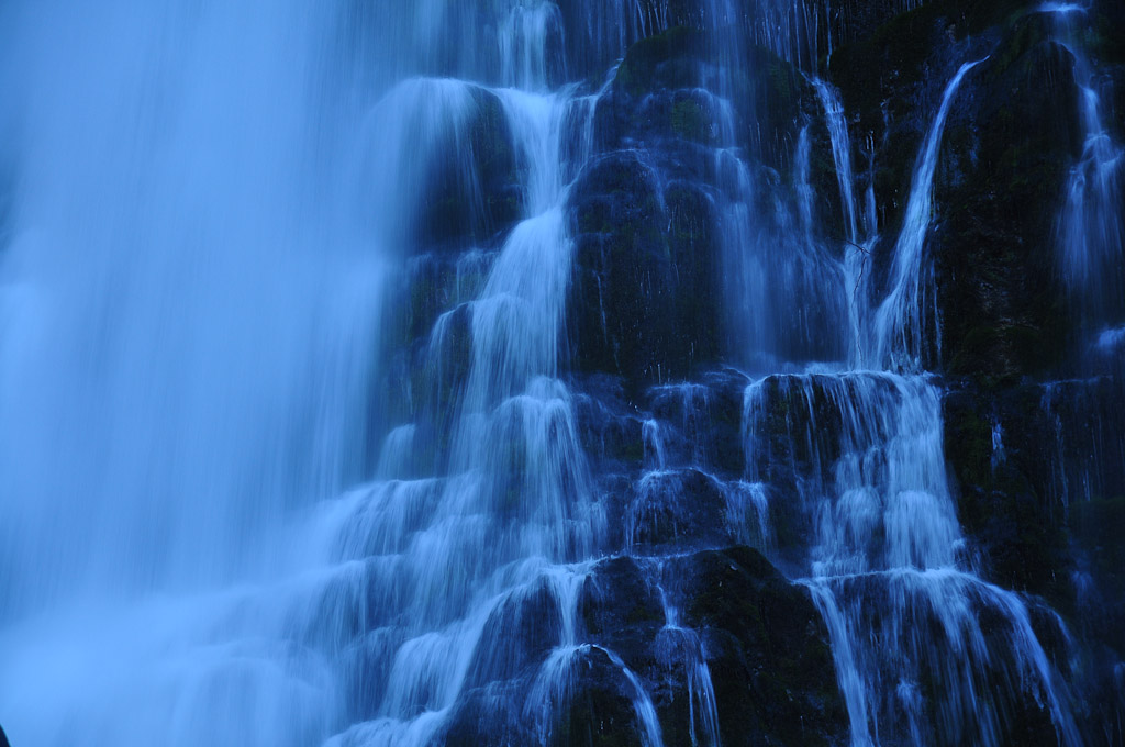 Kaltes Wasser am Gollinger Wasserfall