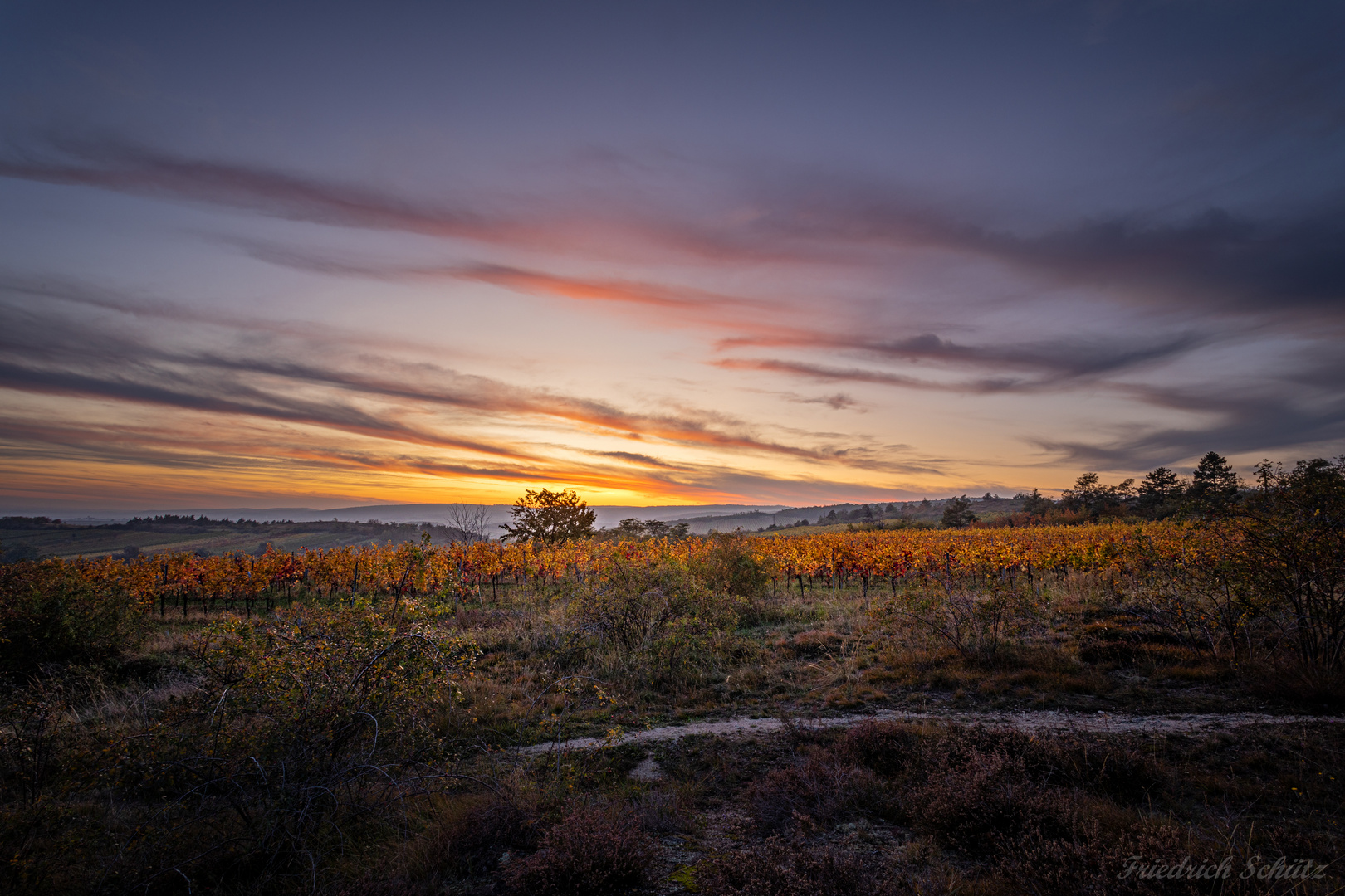 Kalvarienberg Retz Sonnenuntergang