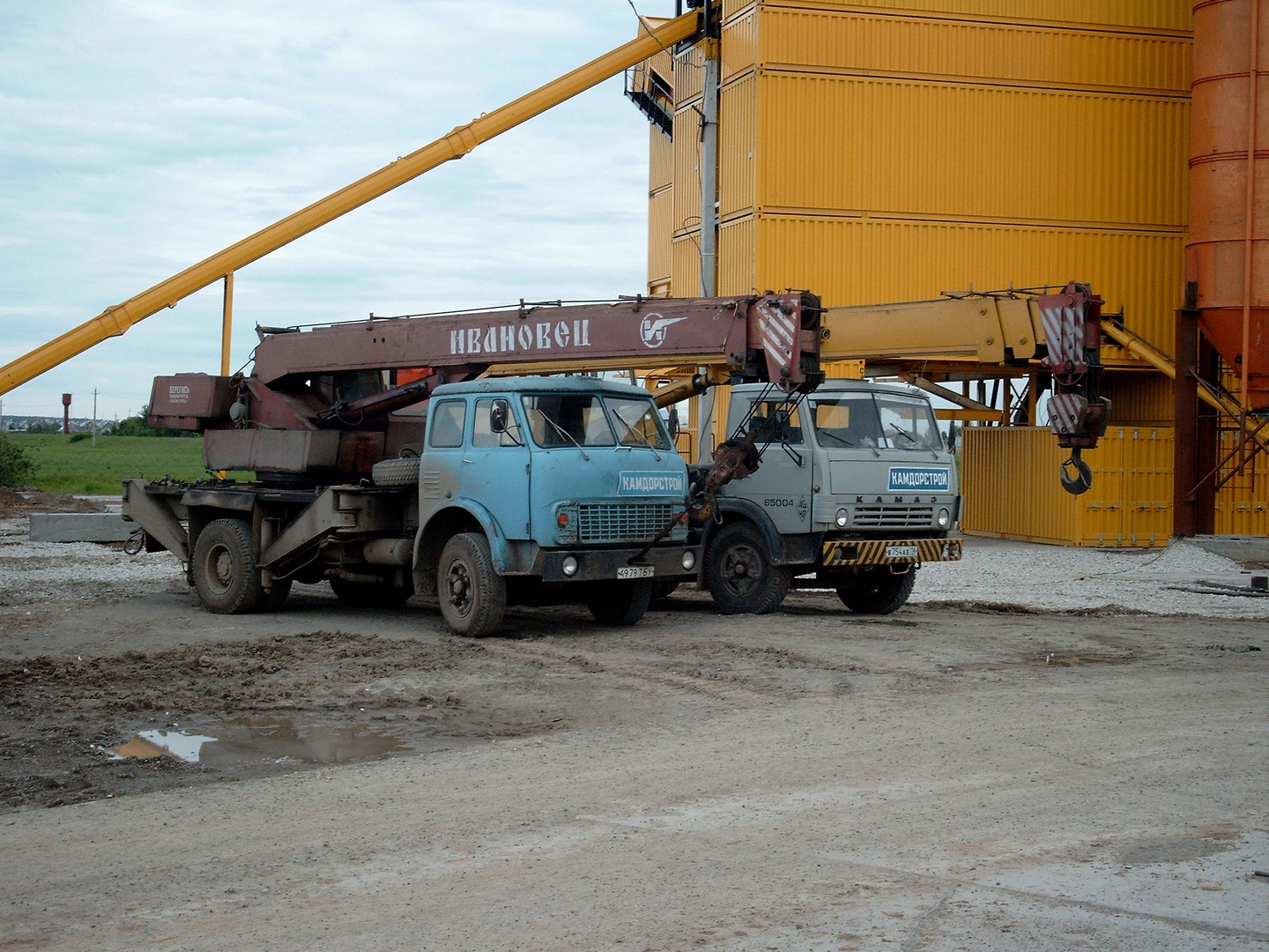 Kamaz , LKW Krane in Kasan, Russland