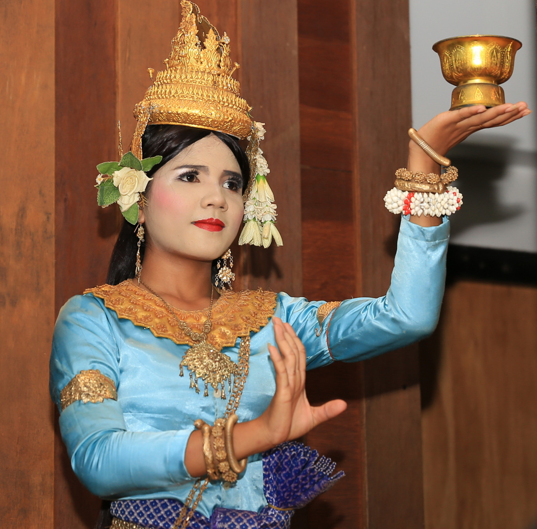 Kambodscha - Apsara-Tänzerin (2)