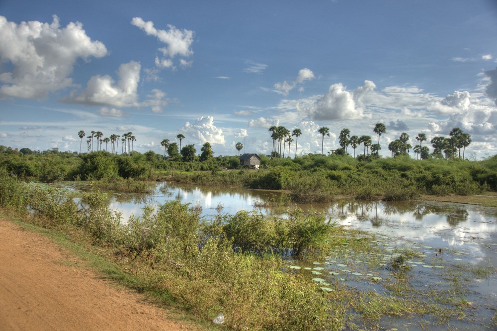 Kambodscha: Auf Fluss Tonle Sapp
