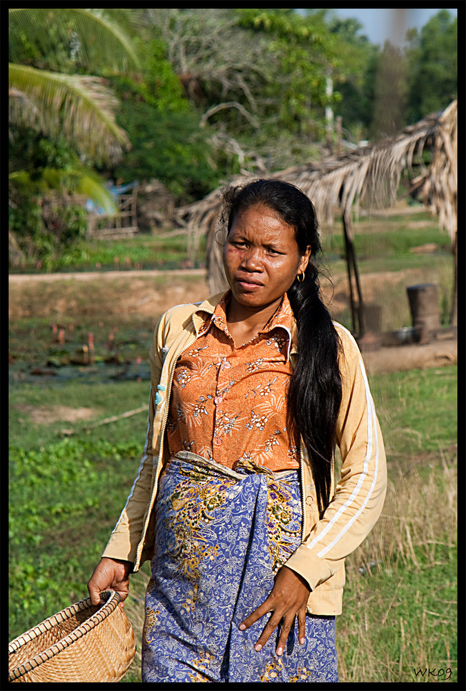 Kambodschanische Frau