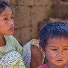 Kambodschanische Kinder bei Angkor Wat