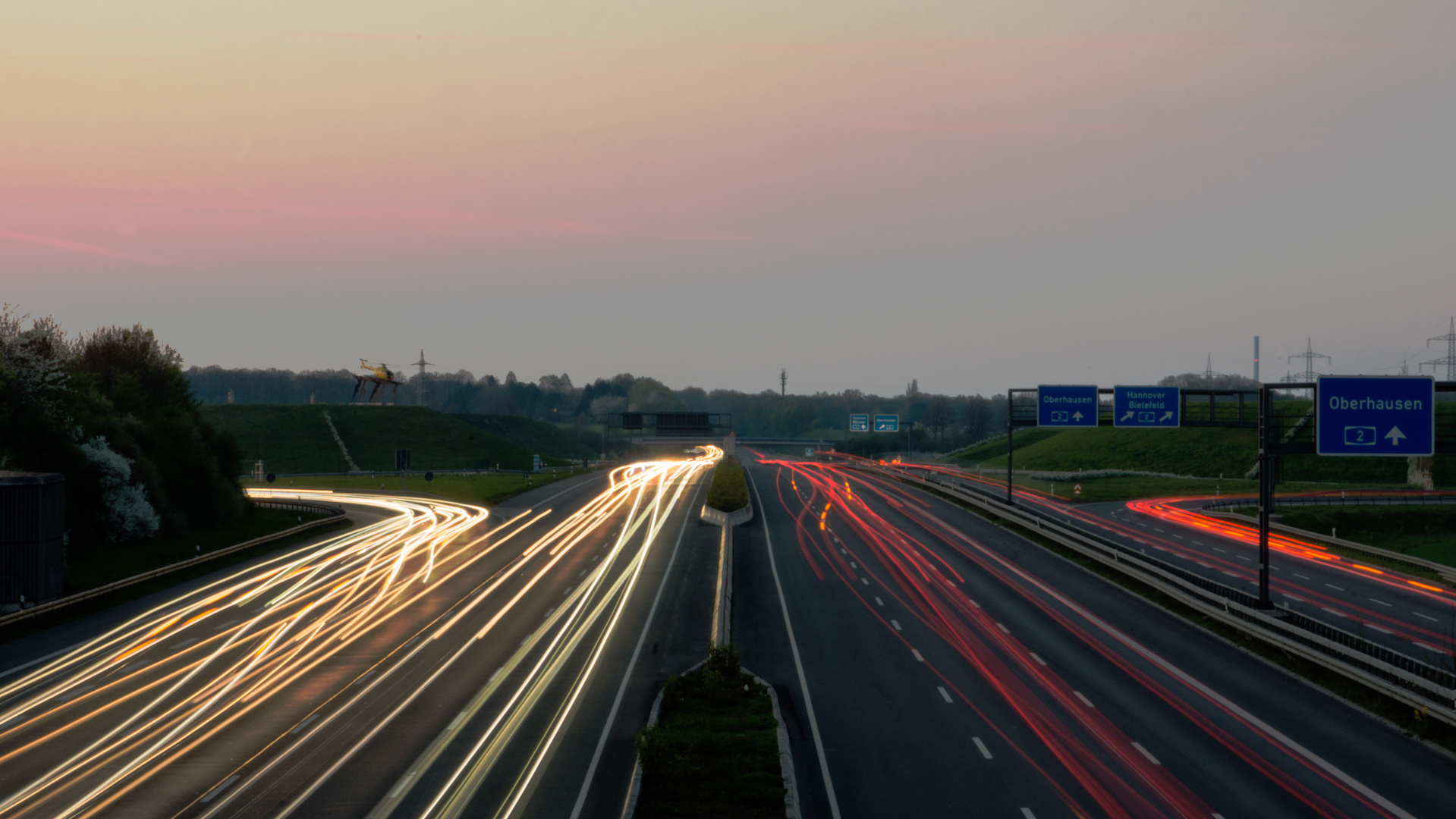 Kamener Kreuz am Sonntag