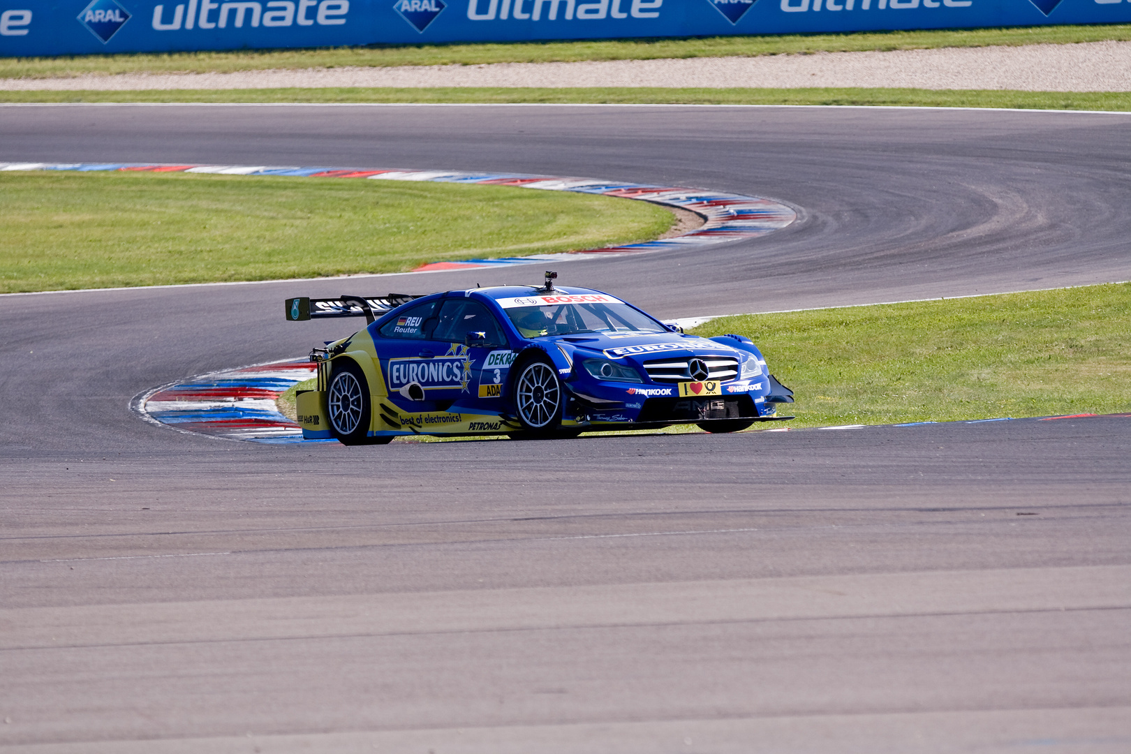 Kamerafahrt auf dem Lausitzring