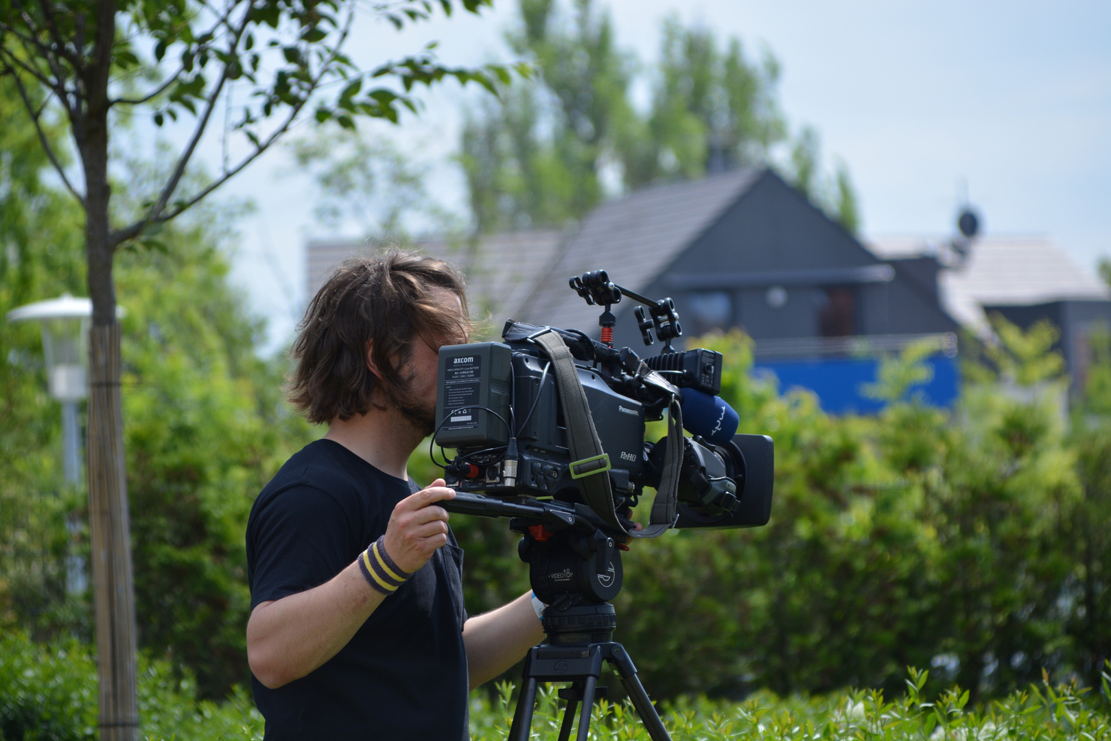 Kameramann bei der Arbeit Foto & Bild Bilder auf