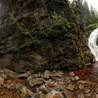 Kamienczyk Waterfall in Karkonosze