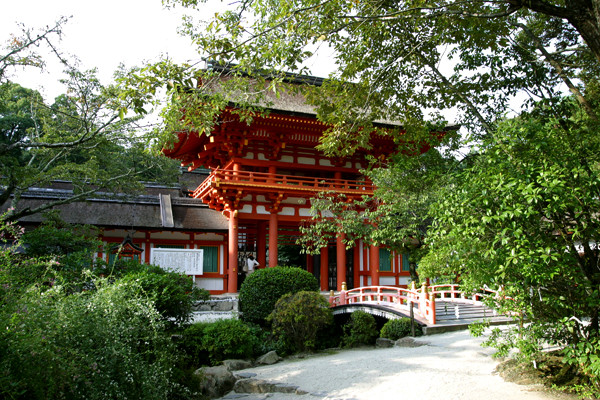 kamigamo-shrine in kyoto