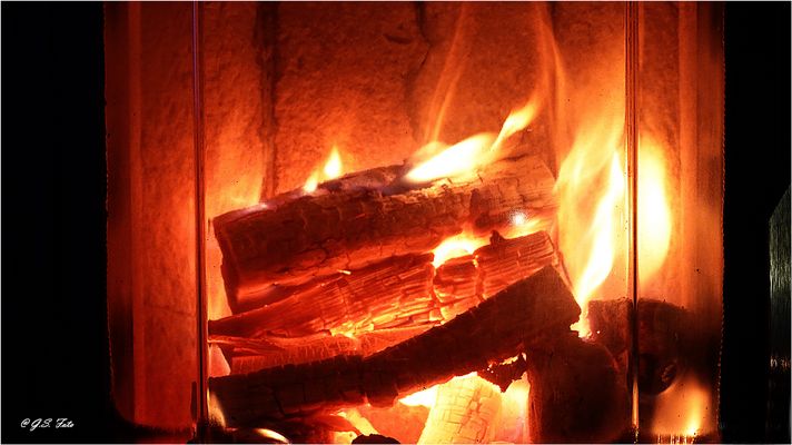 Kaminfeuer
