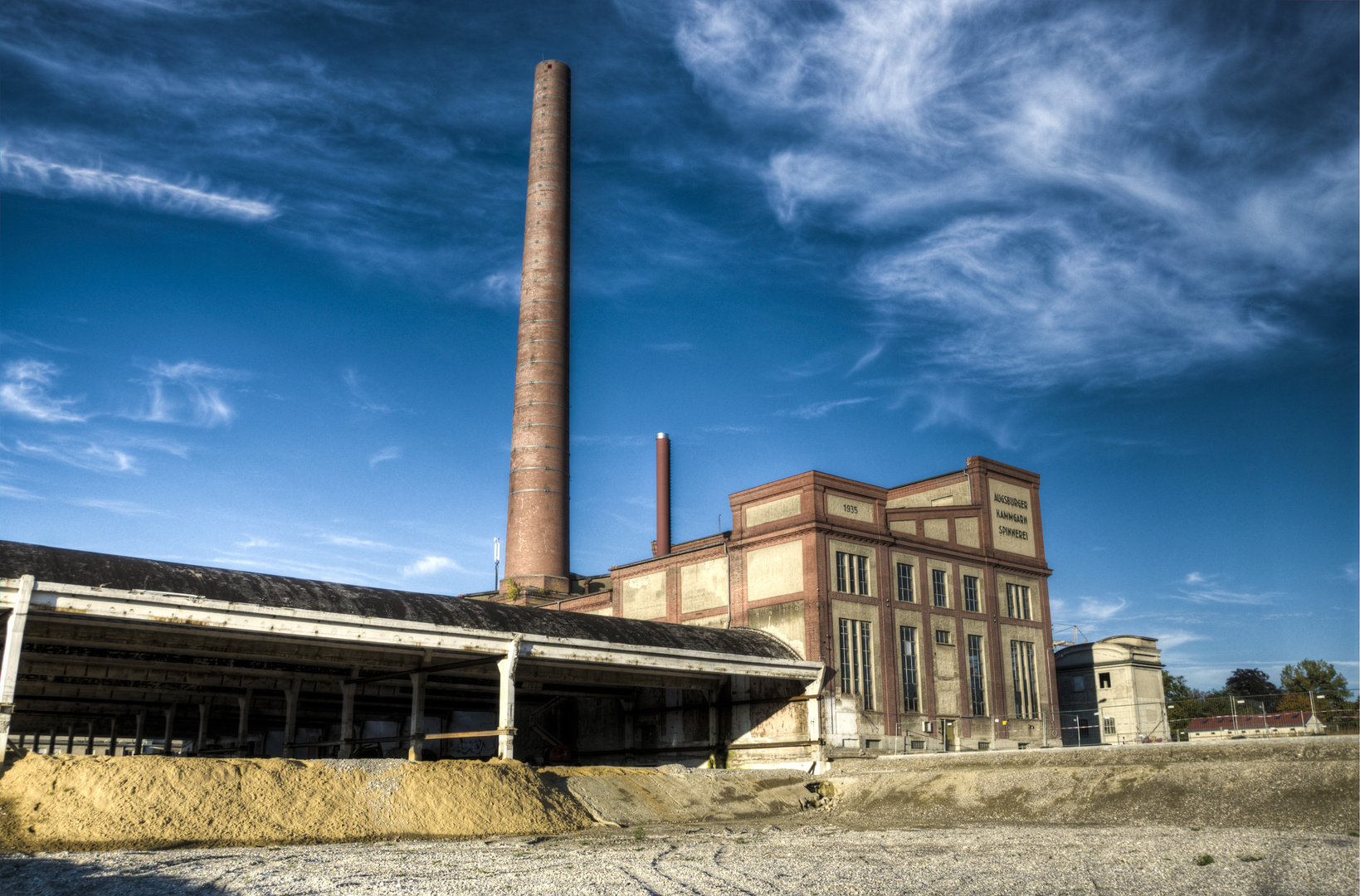 Kammgarn Spinnerei Augsburg HDR